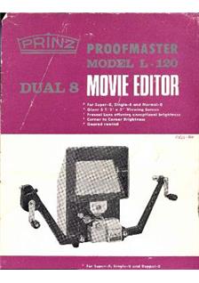Dixons Prinz Proofmaster manual. Camera Instructions.